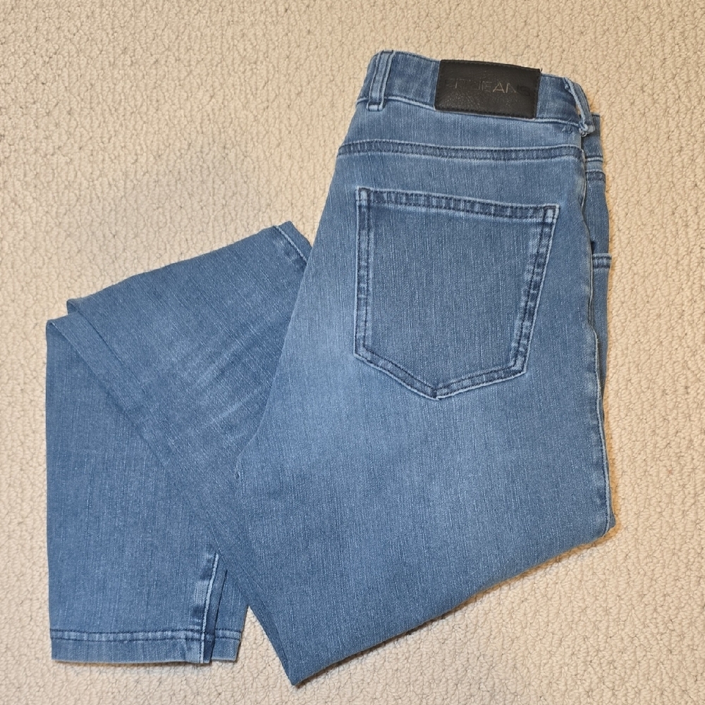 FITJEANS Women Blue Denim High Waisted Skinny Jeans. M/28